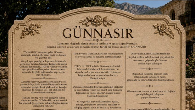 Lapta’nın Tarihi Mirası Günnasır Yeniden Hayat Buluyor